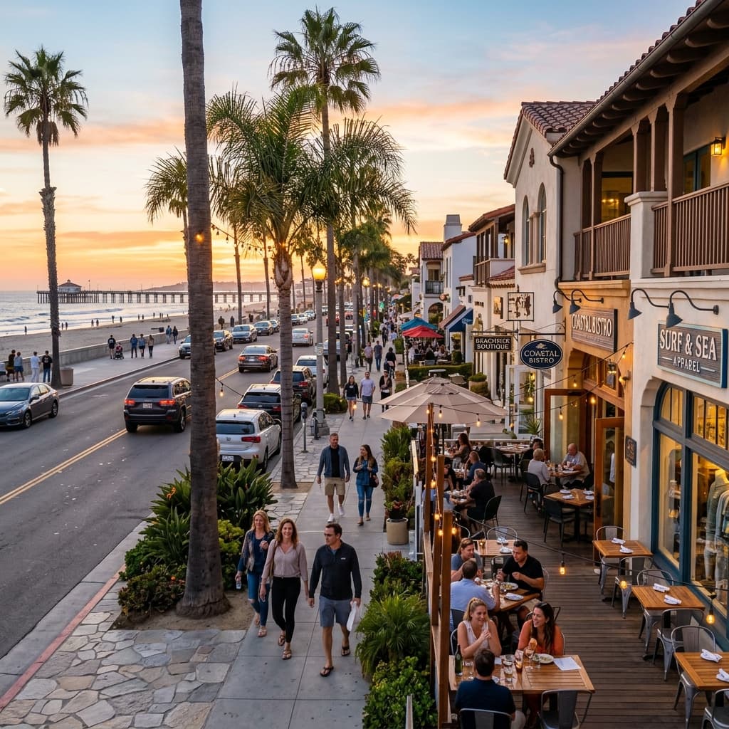 Belmont Shore in Long Beach