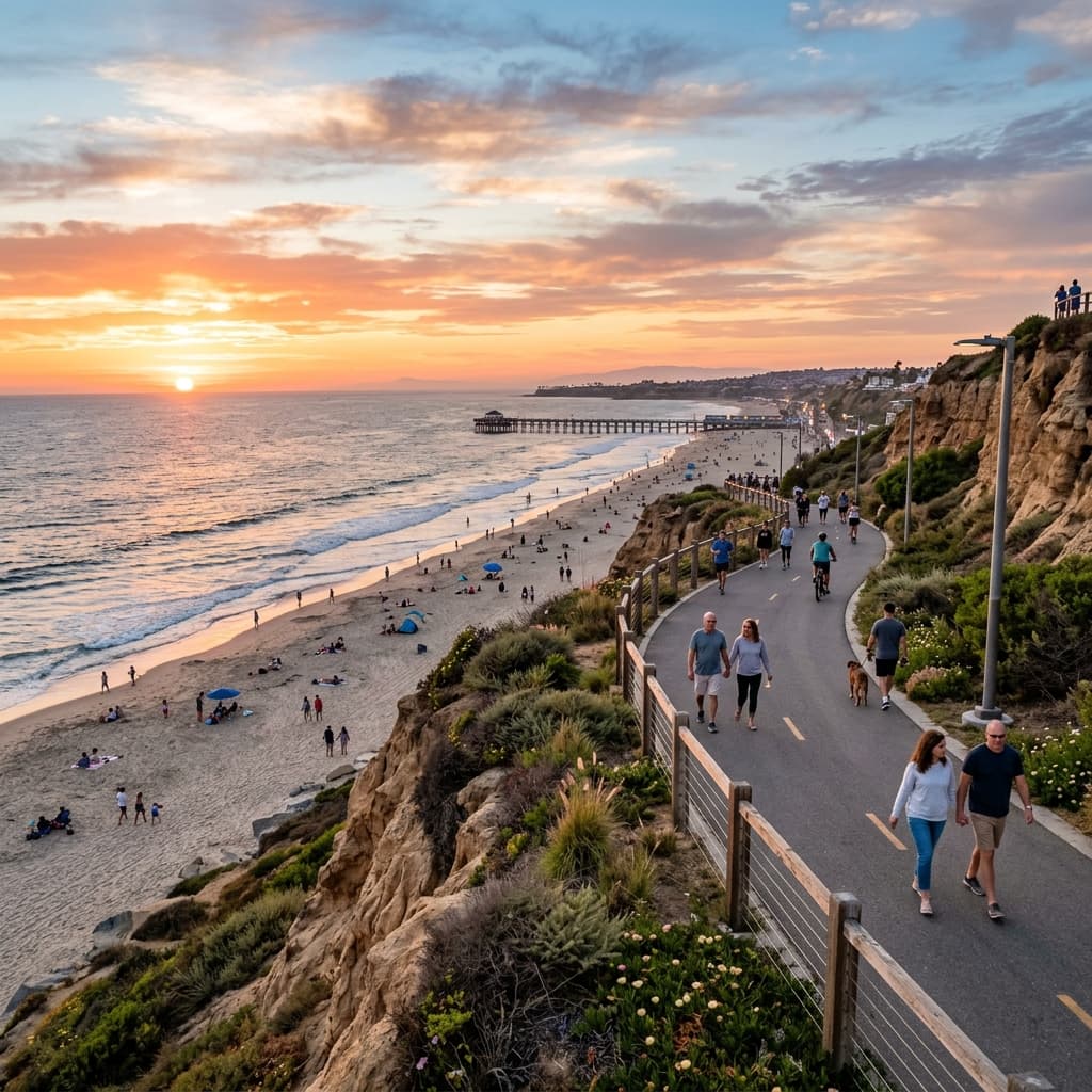 Esplanade Bluff in Redondo Beach