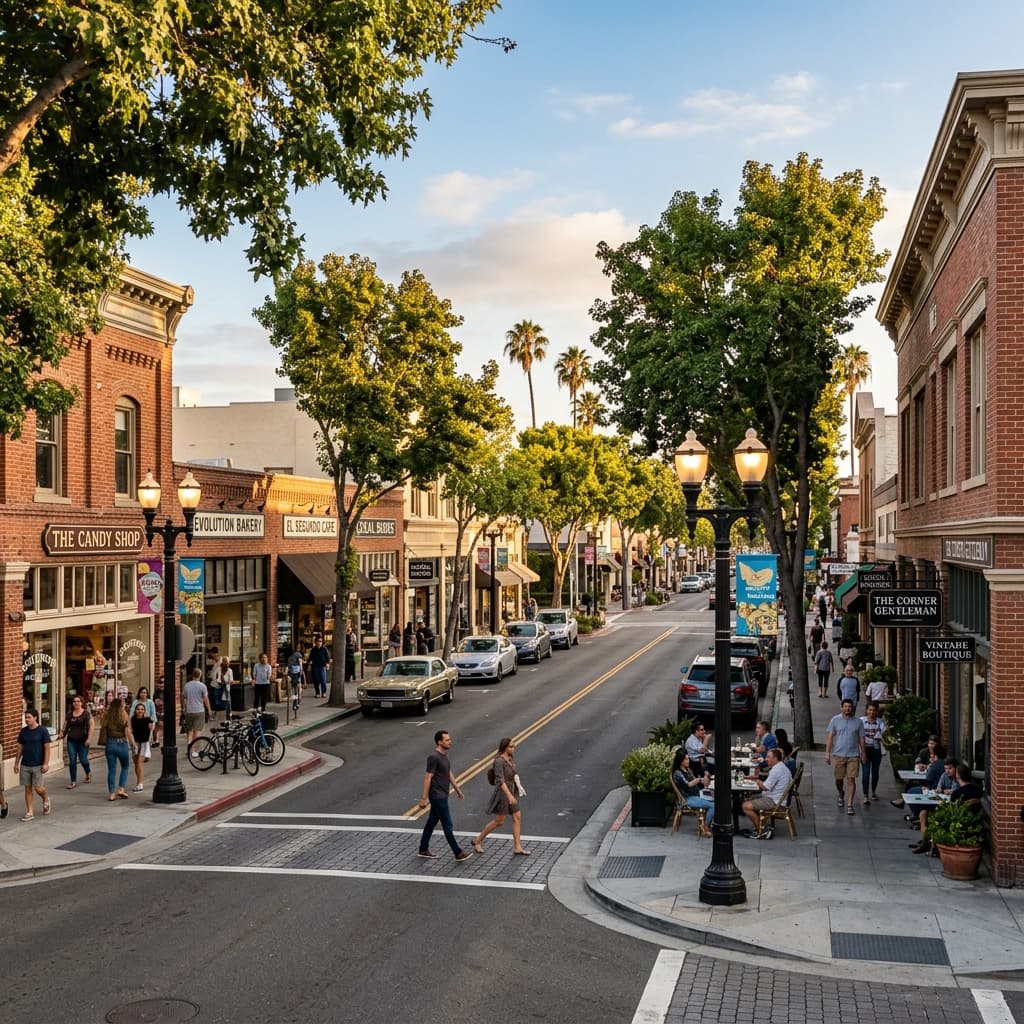 Main Street El Segundo in El Segundo