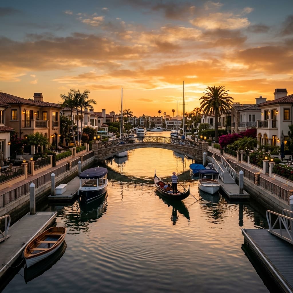 Naples Island in Long Beach