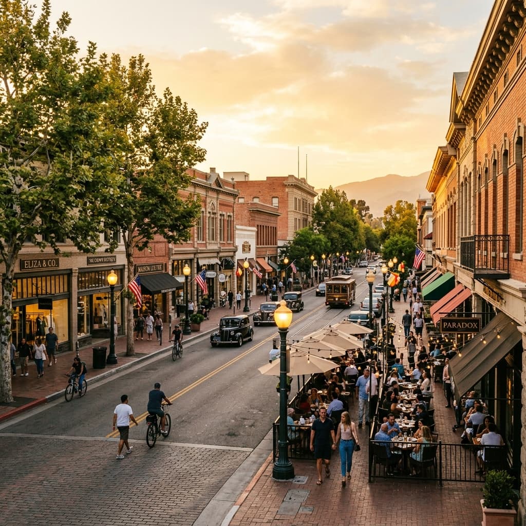 Old Town Pasadena in Pasadena