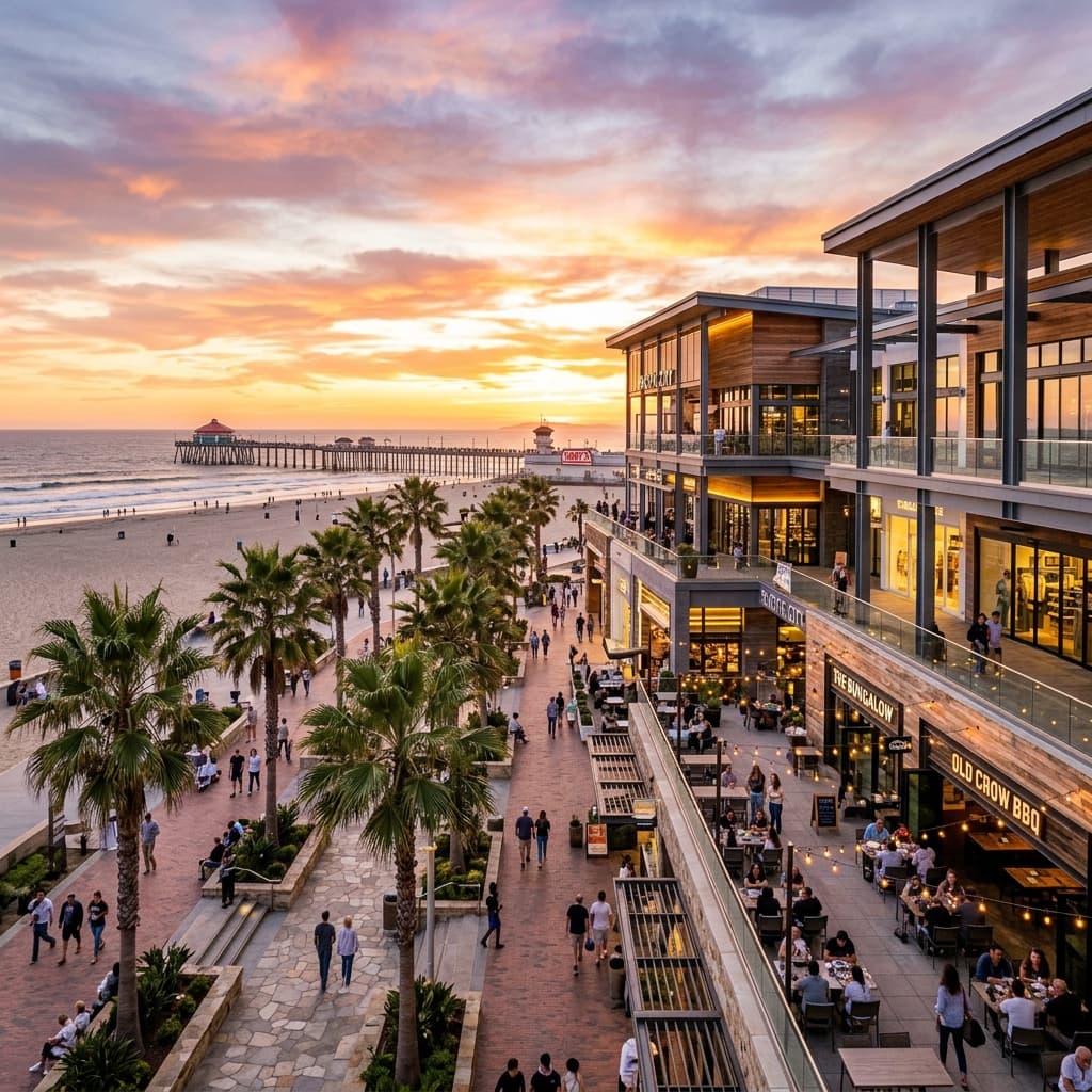 Pacific City in Huntington Beach