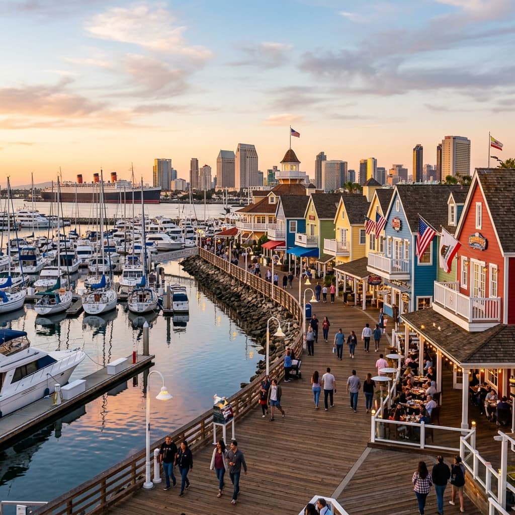 Shoreline Village in Long Beach